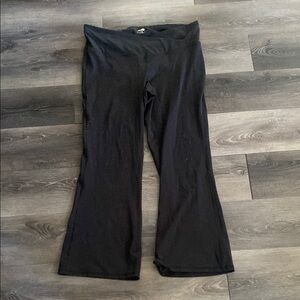 Avia Black Flared Yoga Pants XXL EUC